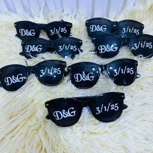 Branded Black Rayban Glasses