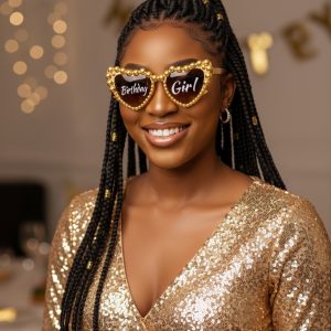 Branded Pearl Glasses for Celebrant