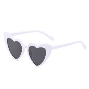White Rayban Love Glasses