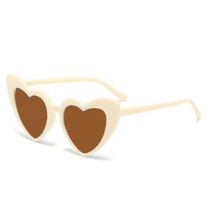 Cream Rayban Love Glasses