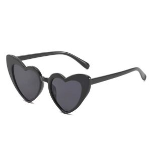 Black Rayban Love Glasses
