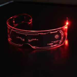 Rechargeable LED Glasses
