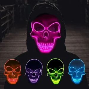 Rechargeable Skull Masks